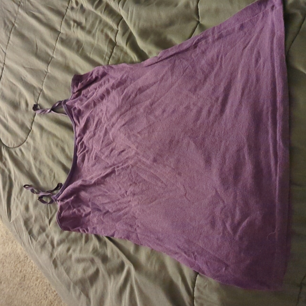 Purple tank top